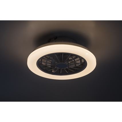 Rabalux - Plafoniera dimmerabile a LED con ventilatore LED/24W/230V 3000-6500K + telecomando