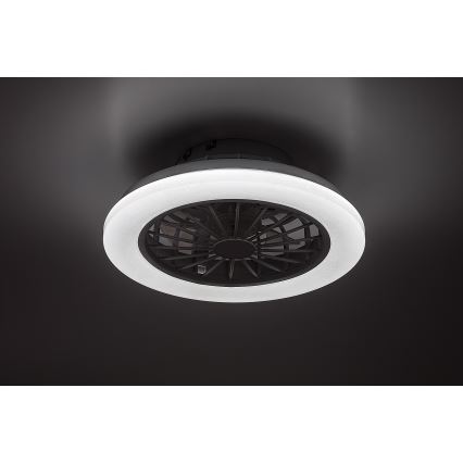 Rabalux - Plafoniera dimmerabile a LED con ventilatore LED/24W/230V 3000-6500K + telecomando