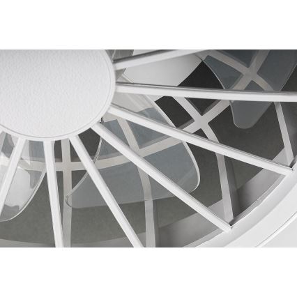 Rabalux - Plafoniera dimmerabile a LED con ventilatore LED/24W/230V 3000-6500K + telecomando