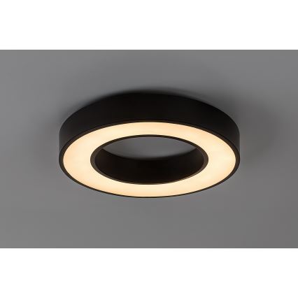 Rabalux - Plafoniera LED/24W/230V 3000/4000/6500K Ø 40 cm nera
