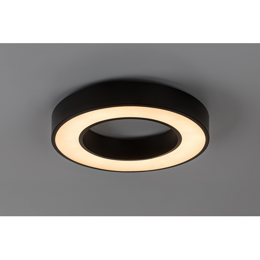 Rabalux - Plafoniera LED/24W/230V 3000/4000/6500K Ø 40 cm nera