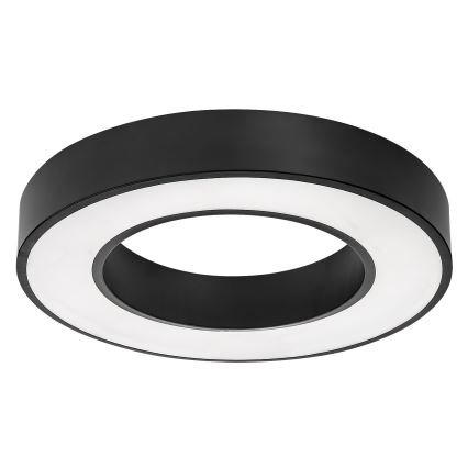 Rabalux - Plafoniera dimmerabile a LED 45W/230V 3000-6500K Ø 60 cm nera + telecomando