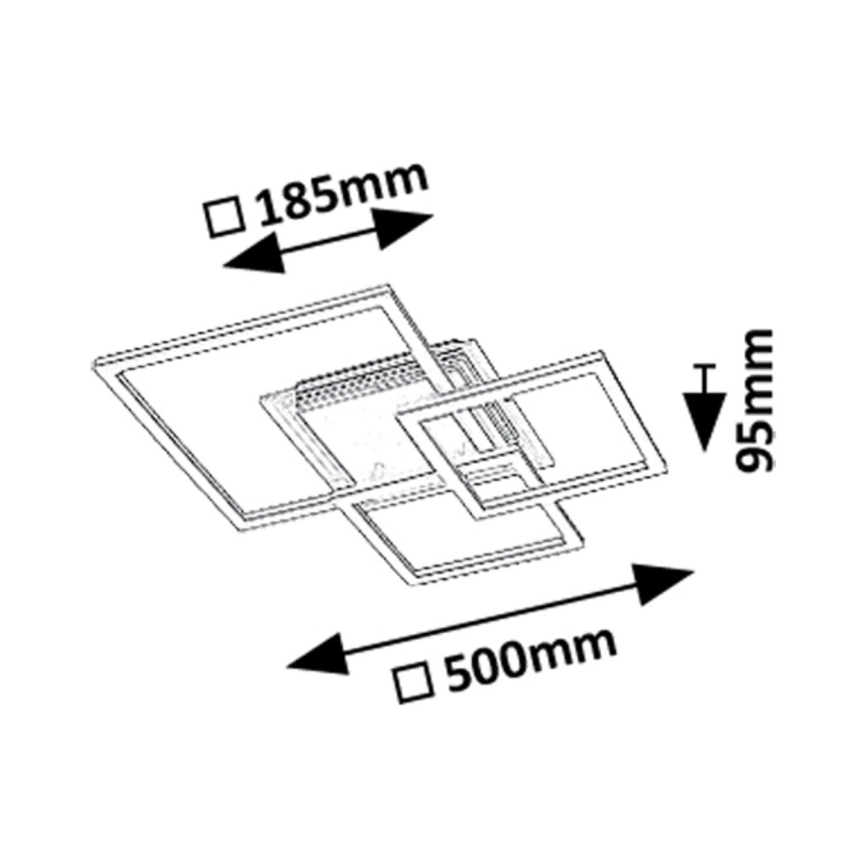 Rabalux - Plafoniera LED LED/40W/230V 3000K