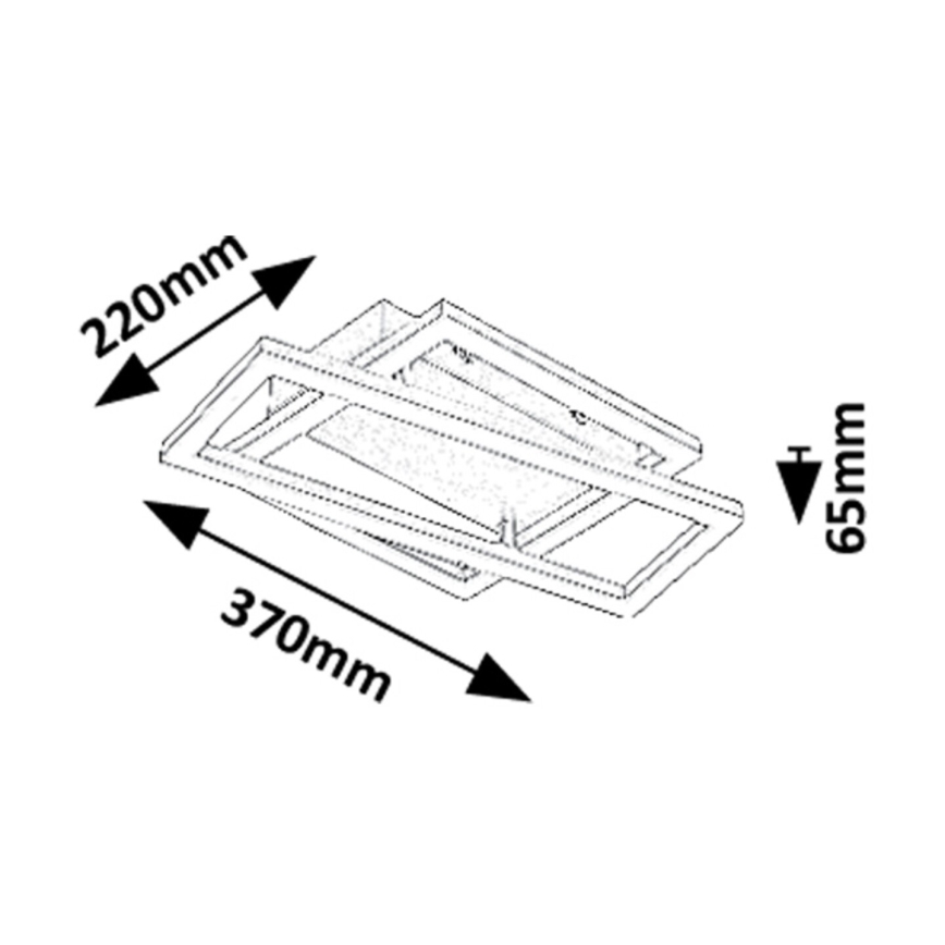 Rabalux - Plafoniera LED LED/24W/230V 3000K