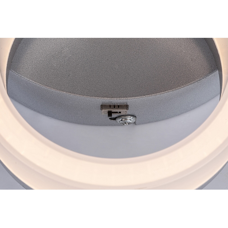 Rabalux - Plafoniera LED LED/24W/230V 3000/4000/6500K cromo opaco