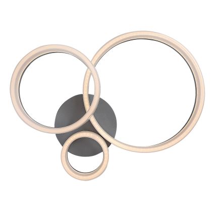 Rabalux - Plafoniera LED/24W/230V 3000/4000/6500K 38x51 cm cromo satinato