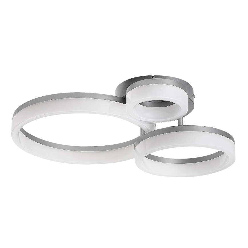 Rabalux - Plafoniera LED/24W/230V 3000/4000/6500K 38x51 cm cromo opaco