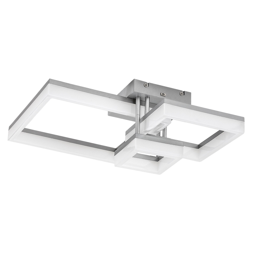Rabalux - Plafoniera LED LED/22W/230V 3000/4000/6500K cromo opaco