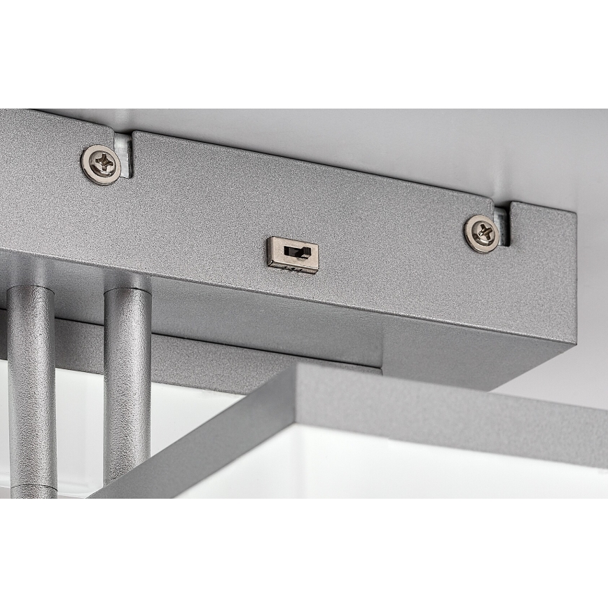Rabalux - Plafoniera LED LED/22W/230V 3000/4000/6500K cromo opaco