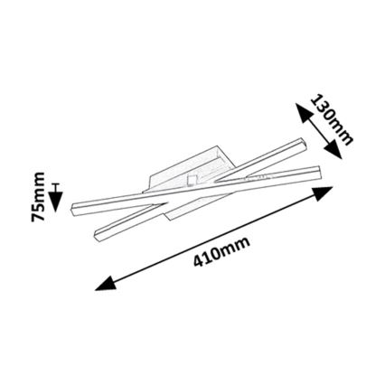 Rabalux - Plafoniera LED LED/16W/230V 4000K