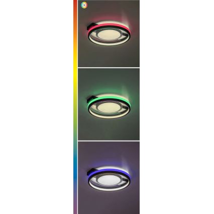 Rabalux - Plafoniera LED RGB dimmerabile LED/40W/230V 3000-6500K + telecomando