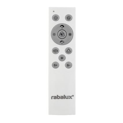 Rabalux - Plafoniera LED RGB dimmerabile LED/40W/230V 3000-6500K + telecomando Ø 31 cm