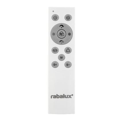 Rabalux - Plafoniera LED RGB dimmerabile LED/22W/230V 3000-6500K Ø 45 cm + telecomando