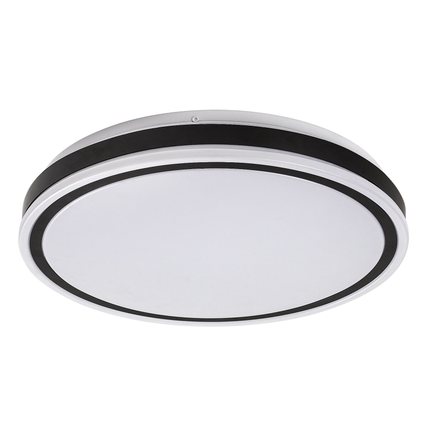 Rabalux - Plafoniera dimmerabile LED/20W/230V 3000-6500K Ø 38,5 cm nera + telecomando