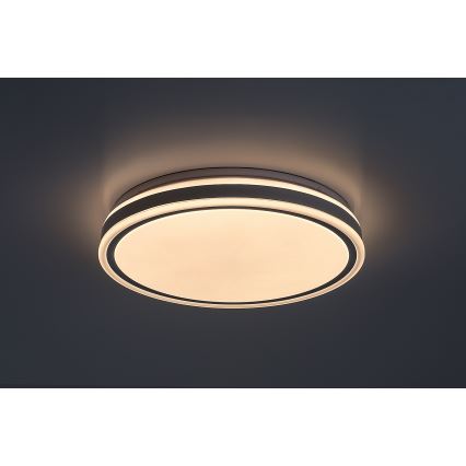 Rabalux - Plafoniera a LED dimmerabile LED/23W/230V 3000-6500K Ø 38,5 cm bianca + telecomando
