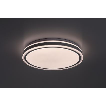 Rabalux - Plafoniera a LED dimmerabile LED/23W/230V 3000-6500K Ø 38,5 cm bianca + telecomando