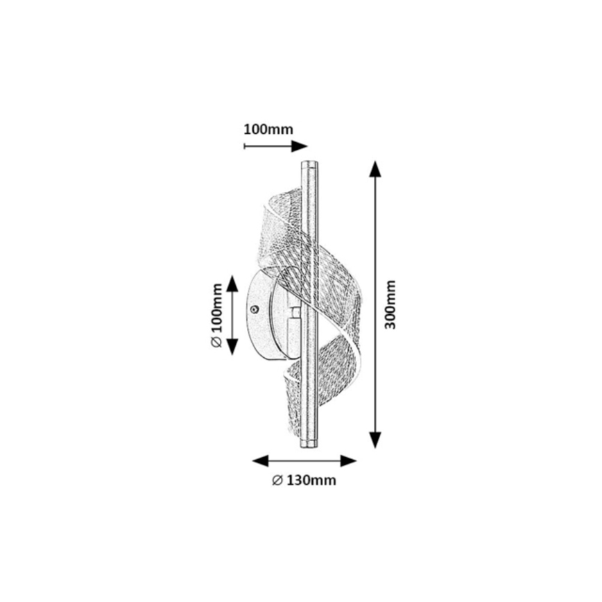 Rabalux - Applique LED/6W/230V 3000K