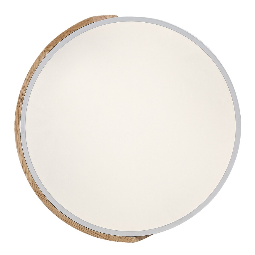 Rabalux - Plafoniera LED da soffitto LED/24W/230V 3000K bianco/rovere Ø 41 cm