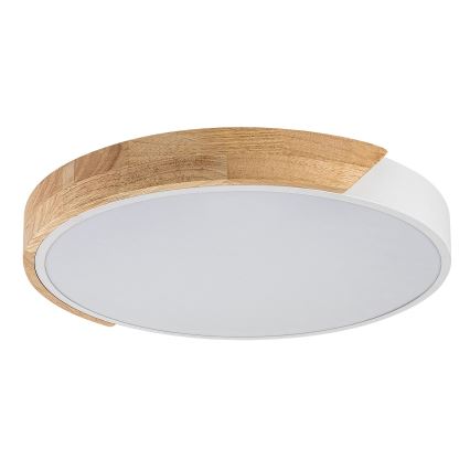 Rabalux - Plafoniera LED/24W/230V 3000K bianco/rovere Ø 61 cm