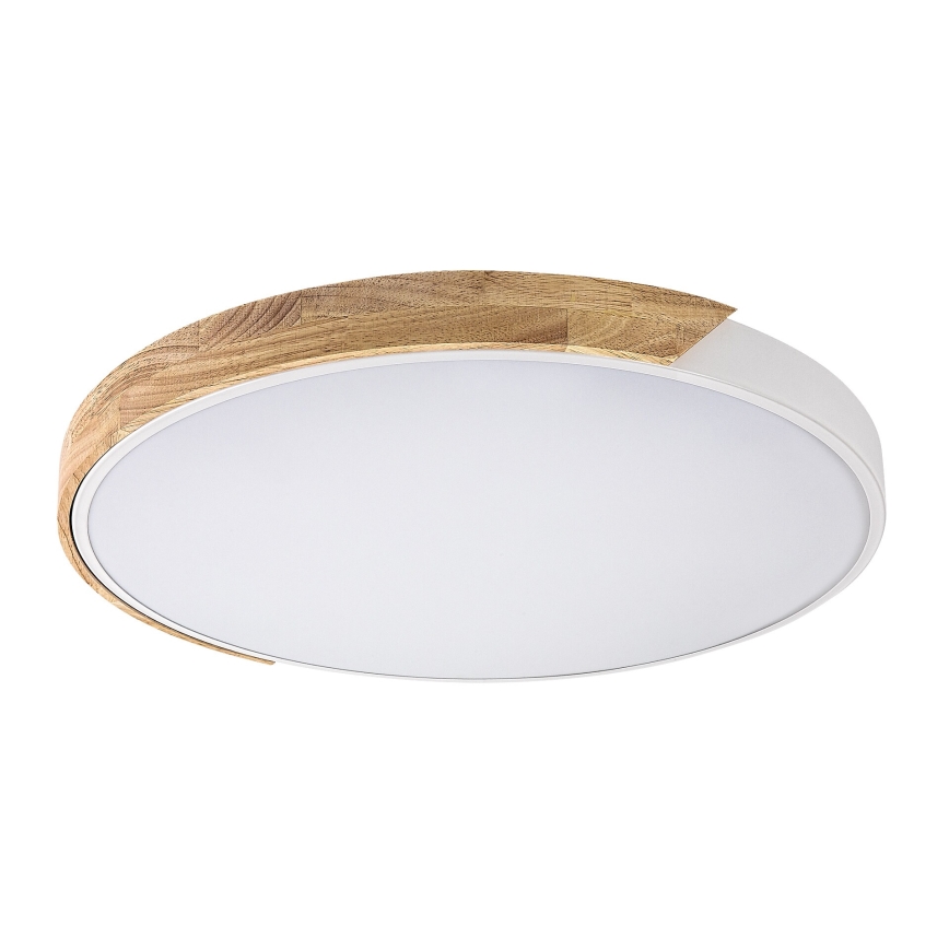 Rabalux - Plafoniera a LED/40W/230V 3000/4000/6500K bianco/rovere Ø 61 cm