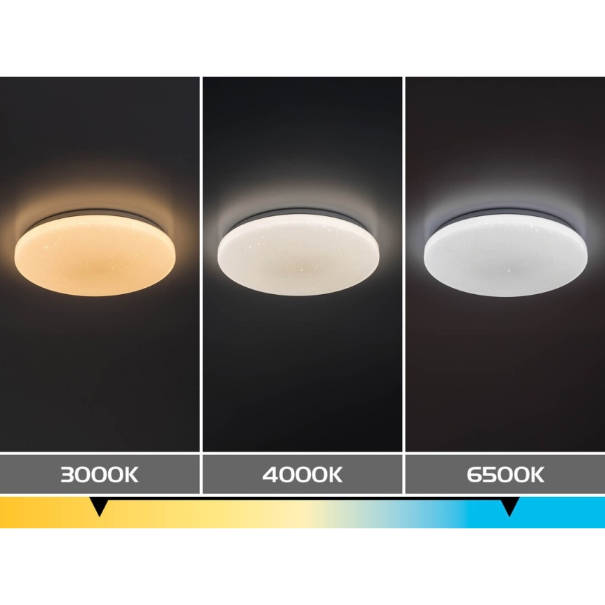 Rabalux - Plafoniera dimmerabile a LED/60W/230V 3000-6500K Ø 58 cm + telecomando