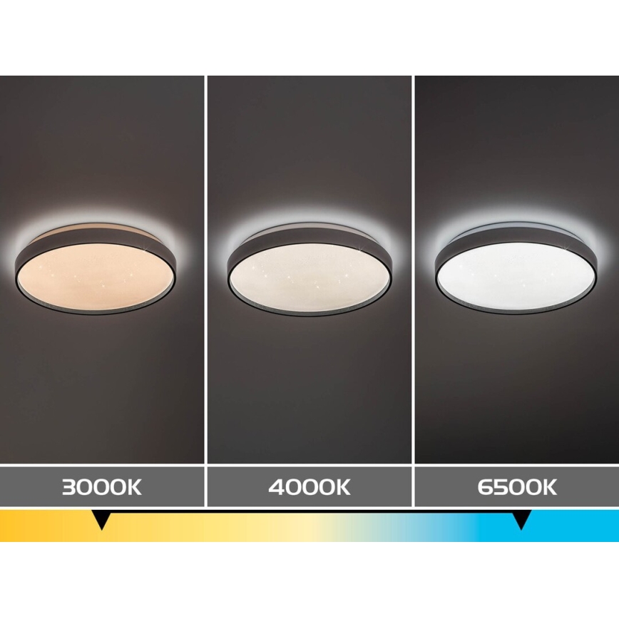 Rabalux - Plafoniera dimmerabile a LED/80W/230V 3000-6500K diam. 77 cm + telecomando