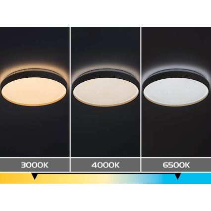 Rabalux - Plafoniera LED dimmerabile LED/60W/230V 3000-6500K Ø 58 cm + telecomando
