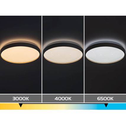 Rabalux - Plafoniera LED dimmerabile LED/80W/230V 3000-6500K Ø 77 cm + telecomando