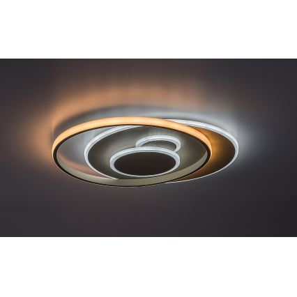 Rabalux - Plafoniera LED dimmerabile LED/57W/230V 3000-6000K 48,5x40 cm + telecomando