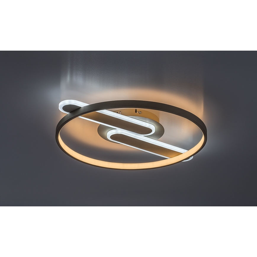 Rabalux - Plafoniera LED dimmerabile LED/55W/230V 3000-6000K 53x45 cm + telecomando