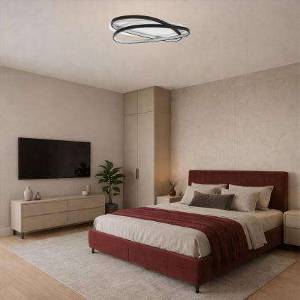 Rabalux - Plafoniera dimmerabile LED/57W/230V 3000-6000K 53x38 cm + telecomando