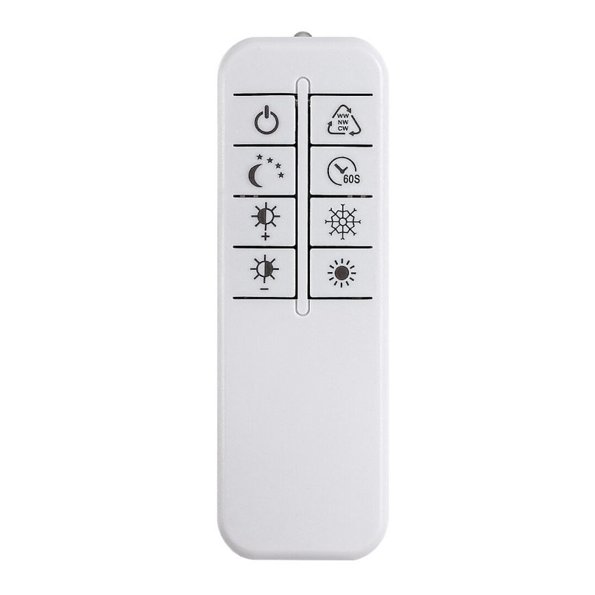 Rabalux - Plafoniera da soffitto LED dimmerabile LED/18W/230V 3000-6500K 37x33 cm + telecomando