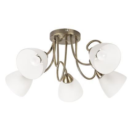 Rabalux - Lampadario da soffitto 5xE27/60W/230V