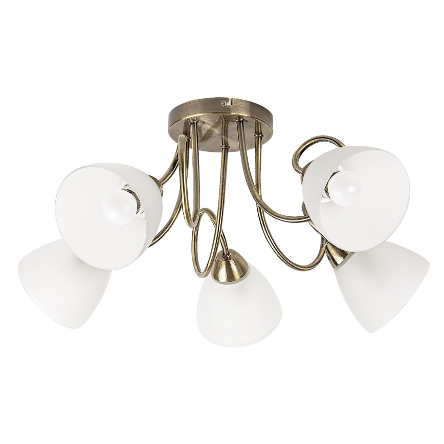Rabalux - Lampadario da soffitto 5xE27/60W/230V