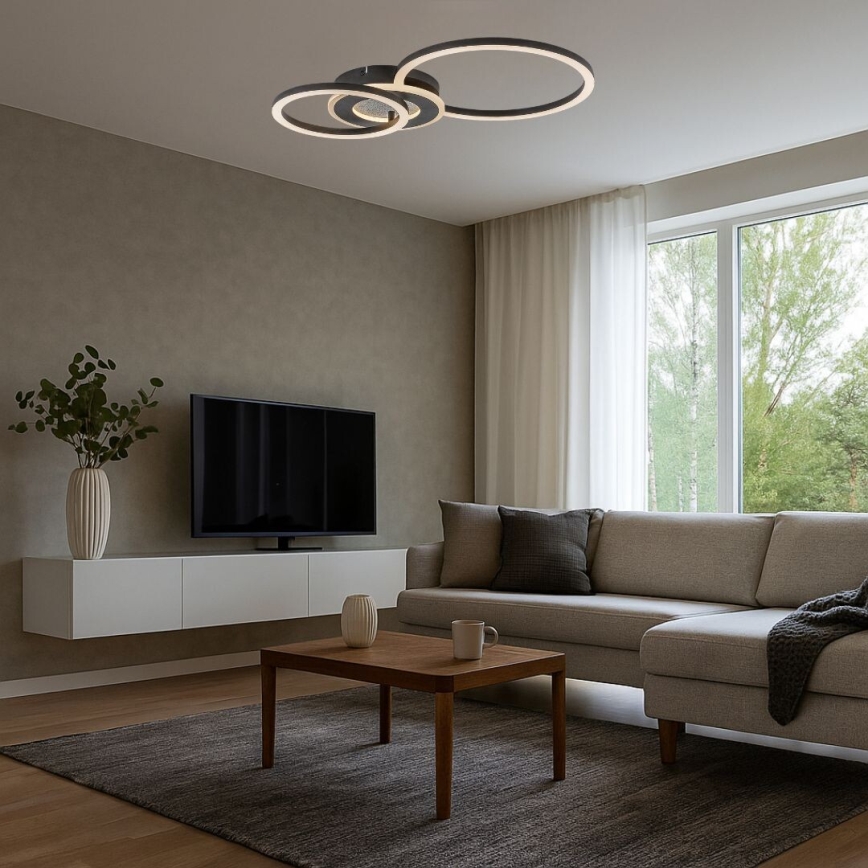 Rabalux - Plafoniera LED dimmerabile LED/24W/230V 3000-6500K 46x33 cm + telecomando