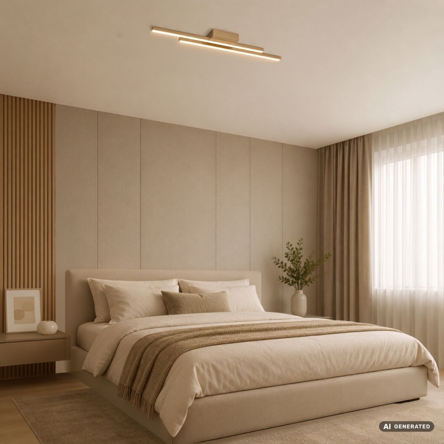 Rabalux - Plafoniera LED/12W/230V 3000K dorata