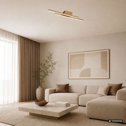 Rabalux - Plafoniera LED/12W/230V 3000K dorata