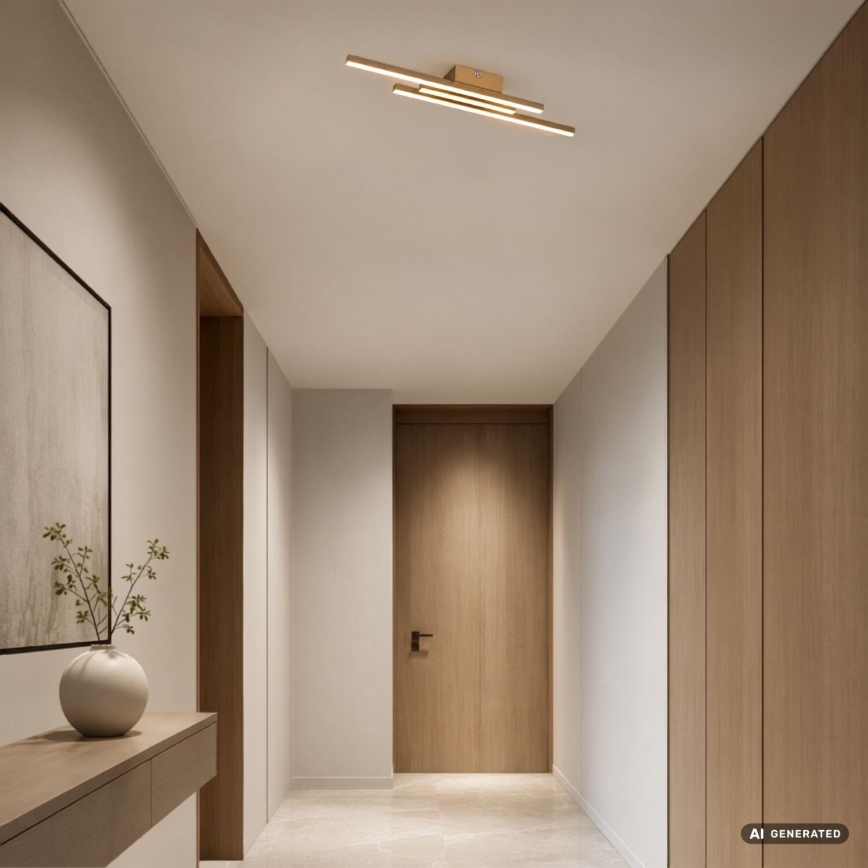 Rabalux - Plafoniera LED/18W/230V 3000K dorata