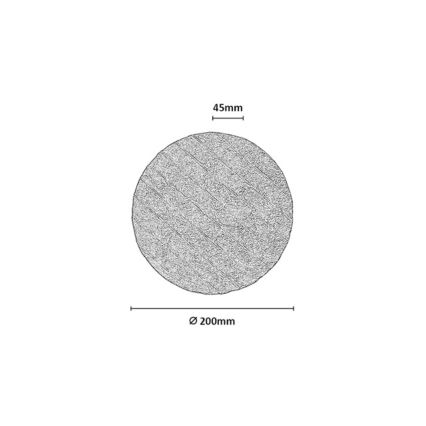 Rabalux - Lampada da parete LED/12W/230V 3000/4500/6500K beige