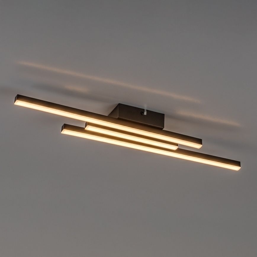 Rabalux - Plafoniera LED LED/18W/230V 3000K nero