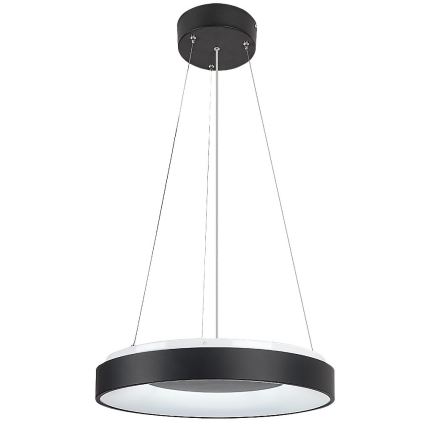 Rabalux - Lampadario a sospensione con filo LED dimmerabile LED/38W/230V 3000-6500K nero + telecomando