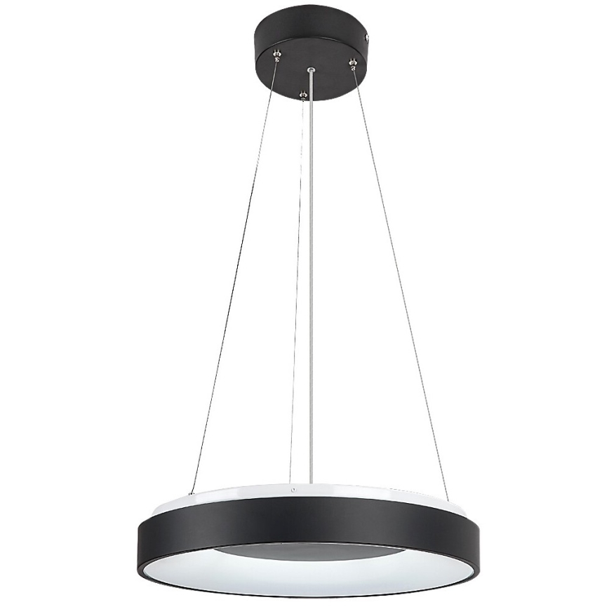 Rabalux - Lampadario a sospensione con filo LED dimmerabile LED/38W/230V 3000-6500K nero + telecomando