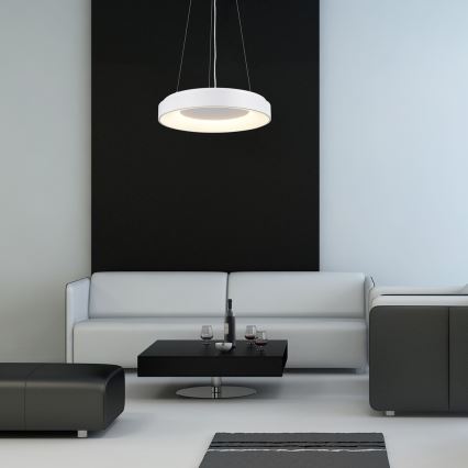 Rabalux - Lampadario a sospensione con filo LED dimmerabile LED/38W/230V 3000-6500K bianco + telecomando