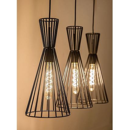 Rabalux - Lampadario a sospensione con cavo 3xE27/60W/230V