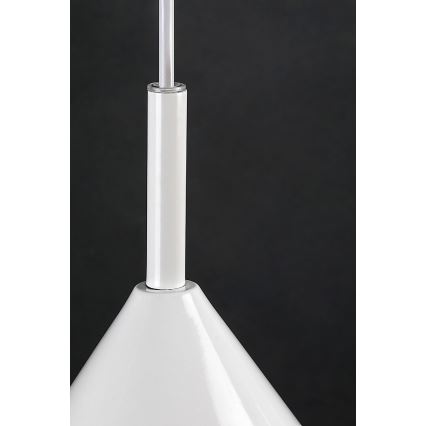 Rabalux 72008 - Lampadario a sospensione con filo 1xE27/40W/230V bianco