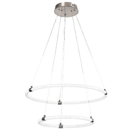 Rabalux - Lampadario LED dimmerabile a sospensione con cavo LED/55W/230V + telecomando