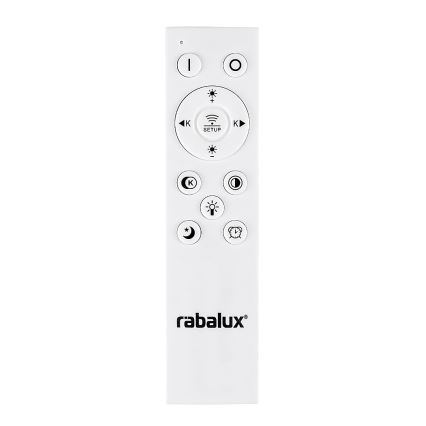Rabalux - Lampadario LED dimmerabile a sospensione con cavo LED/55W/230V + telecomando