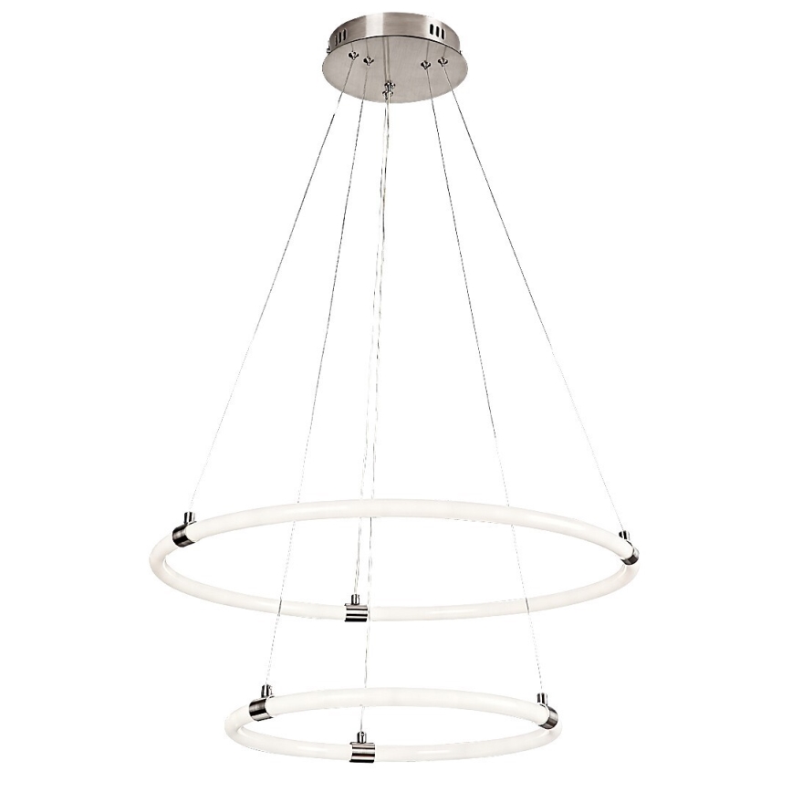 Rabalux - Lampadario LED dimmerabile a sospensione con cavo LED/55W/230V + telecomando