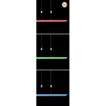 Rabalux - LED RGB Lampadario dimmerabile a sospensione con filo LED/24W/230V Wi-Fi Tuya + telecomando
