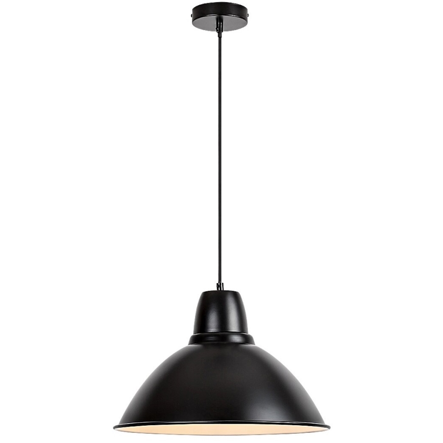 Rabalux - Lampadario a sospensione con cavo 1xE27/60W/230V Ø 36 cm nero